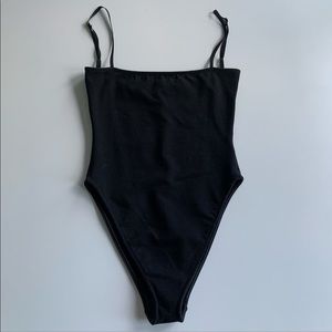 NWOT AYAI Black Bodysuit (S)